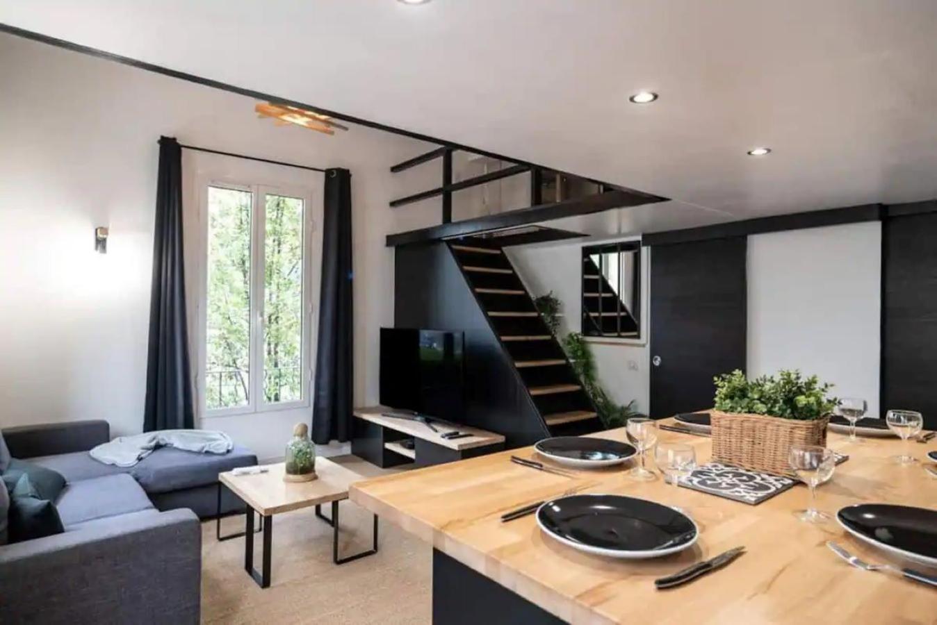 Appartement Avec Mezzanine Nice Luaran gambar